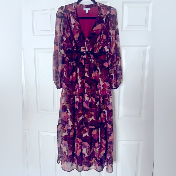 🤎💜🩷perfect fall dress 🩷💜🤎 - Picture 1 of 4